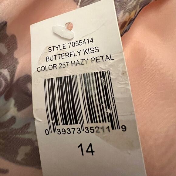 Cece Butterfly Kiss Side Zip A Line Full Skirt Size 14 NWT - Picture 9 of 10